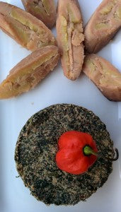 FEUILLES DE COURGE AUX ARACHIDES