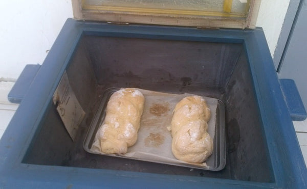 PAIN  AU LAIT EN POUDRE CUIT AU FOUR SOLAIRE