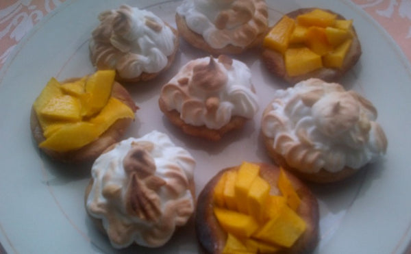 BISCUITS A LA PÂTE D’ARACHIDE AVEC SA MERINGUE